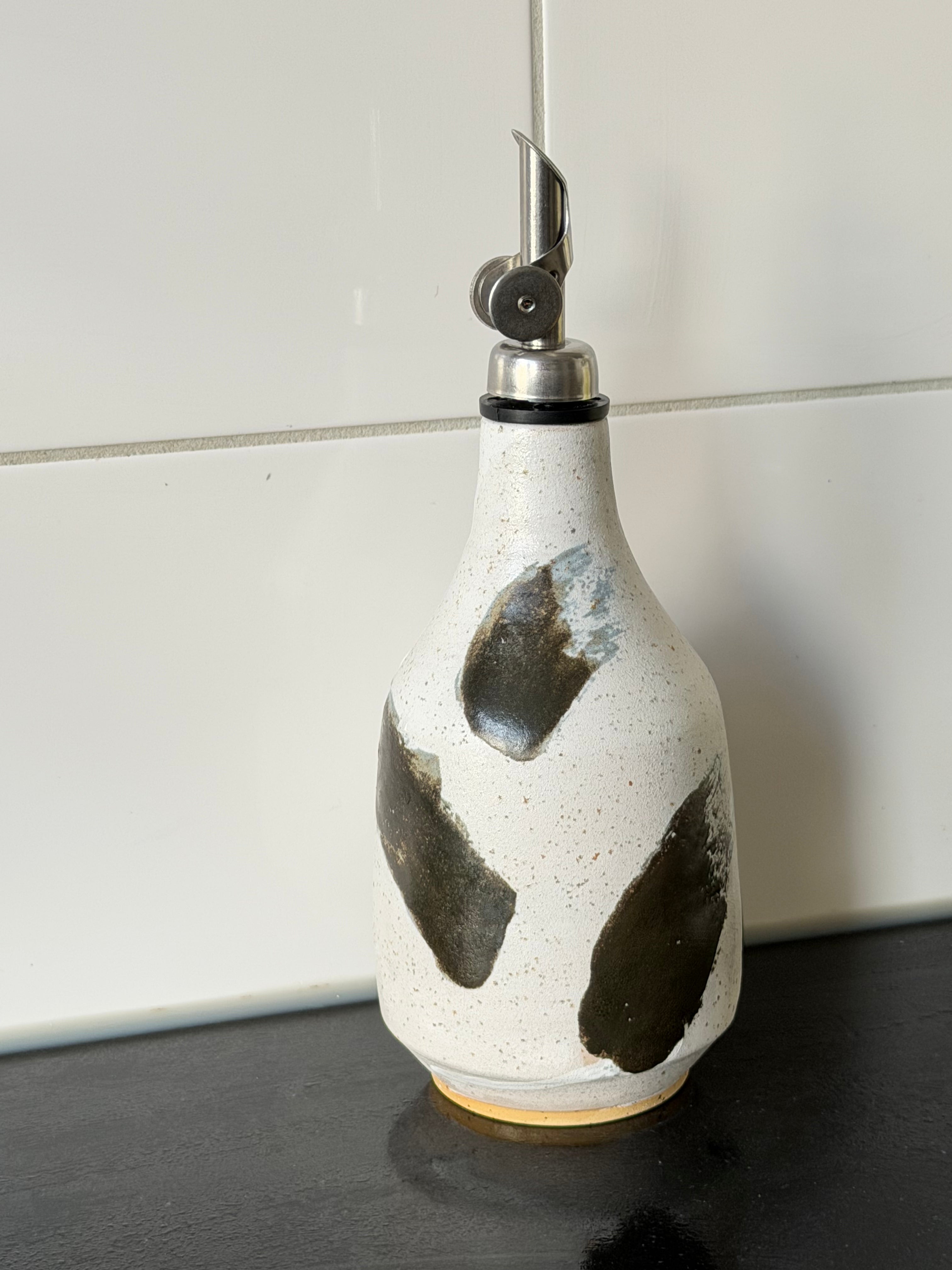 Refillable olive oil bottle 300ml - Mountain tracks 01