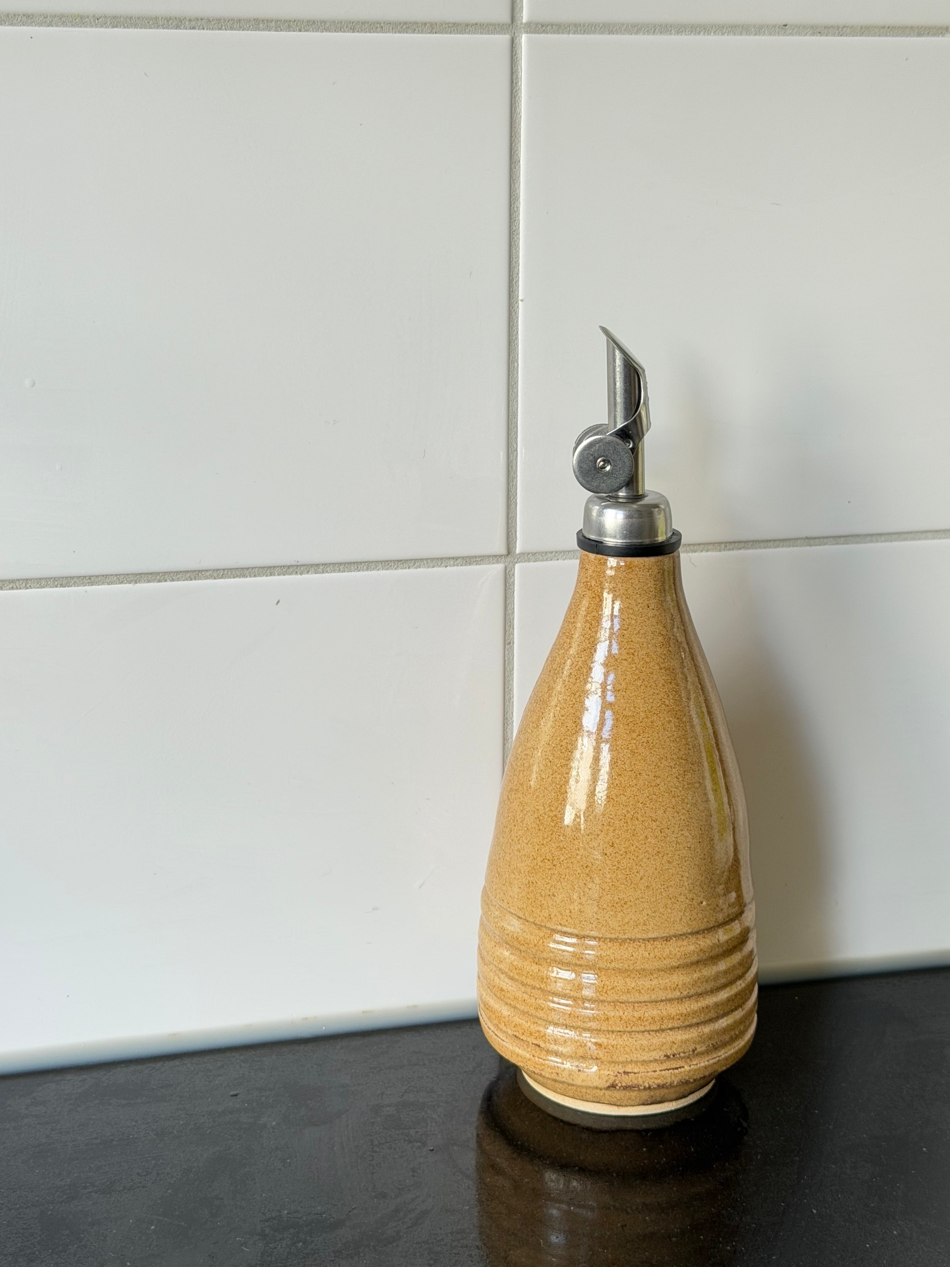 Refillable olive oil bottle 300ml - Sandbanks