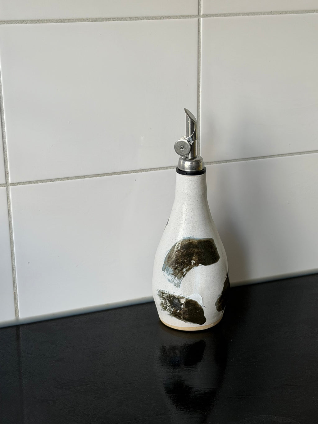 Refillable olive oil bottle 200ml - Mountain tracks 02