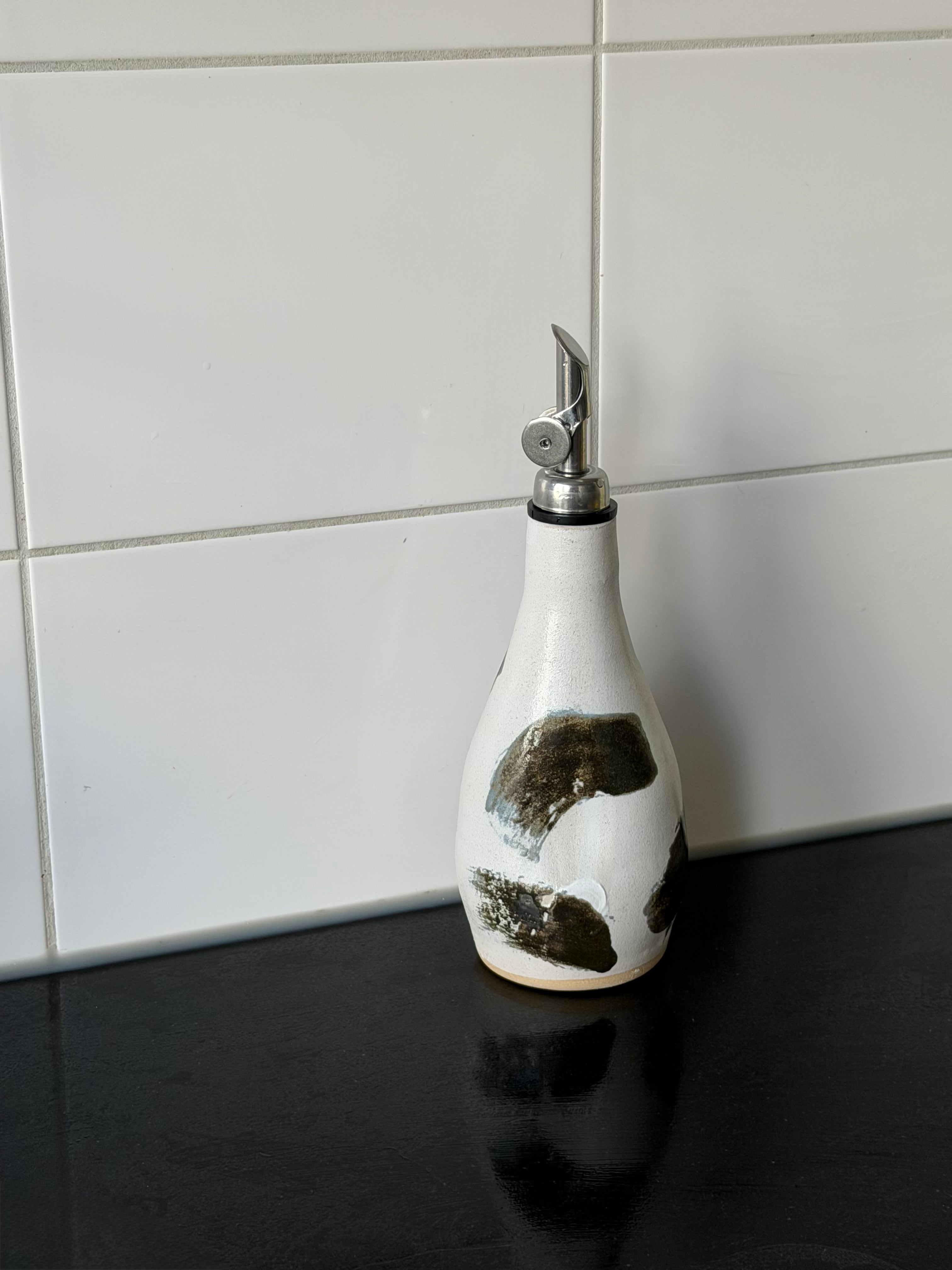Refillable olive oil bottle 200ml - Mountain tracks 02
