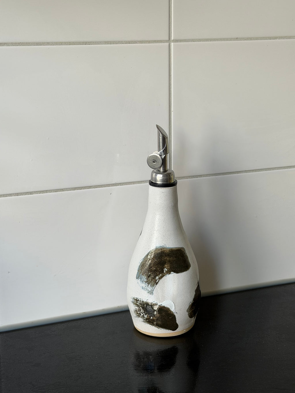 Refillable olive oil bottle 200ml - Mountain tracks 02