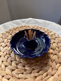 Olive Dish with wavy rim