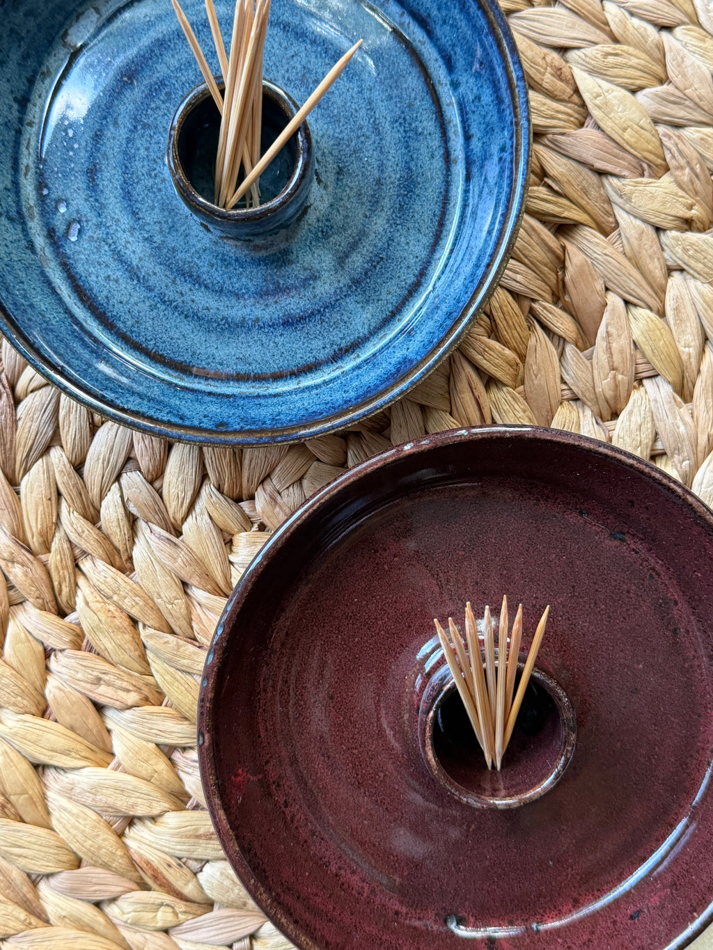Olive Dish with straight rim