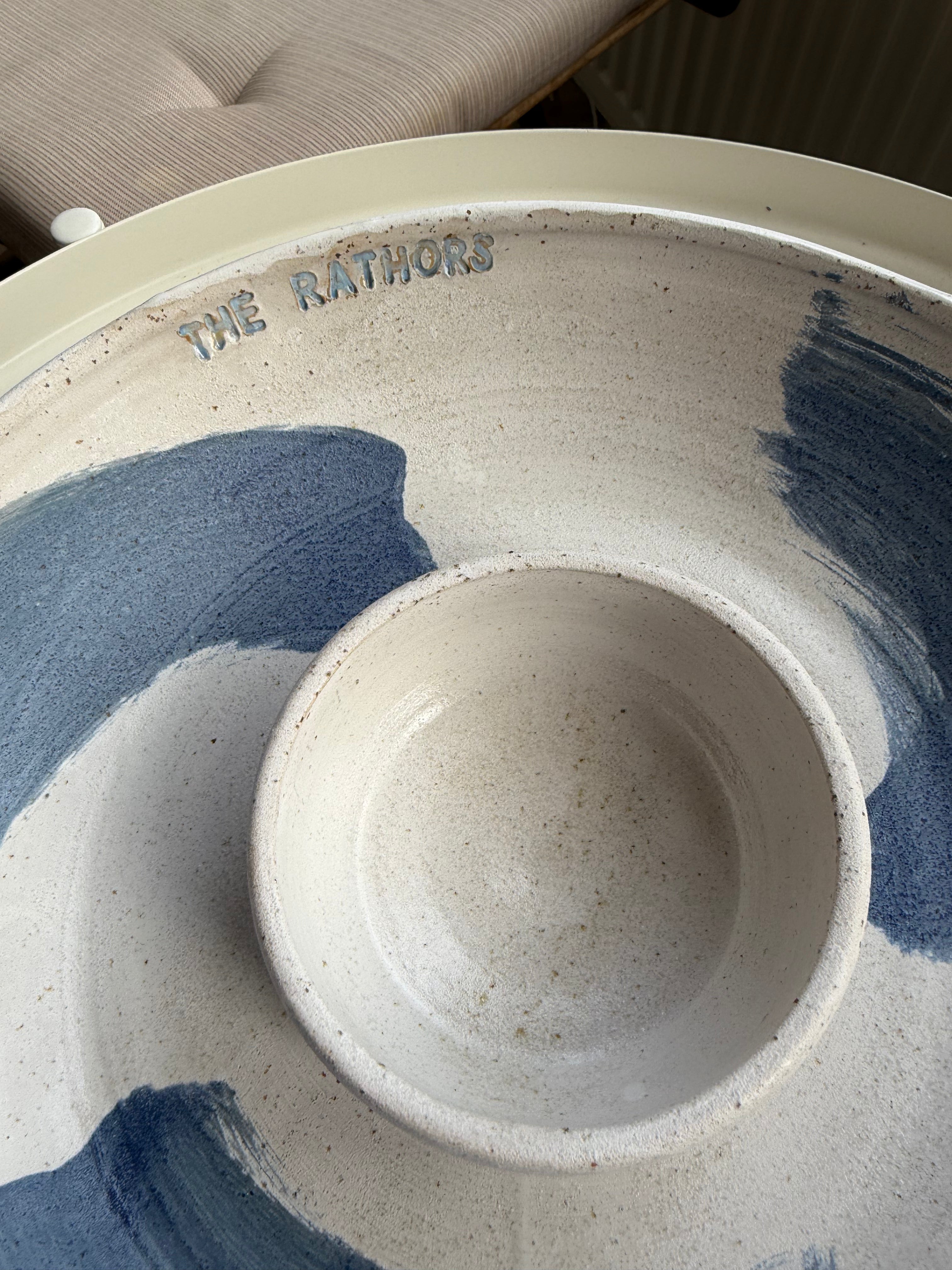 Personalized chip & dip bowl