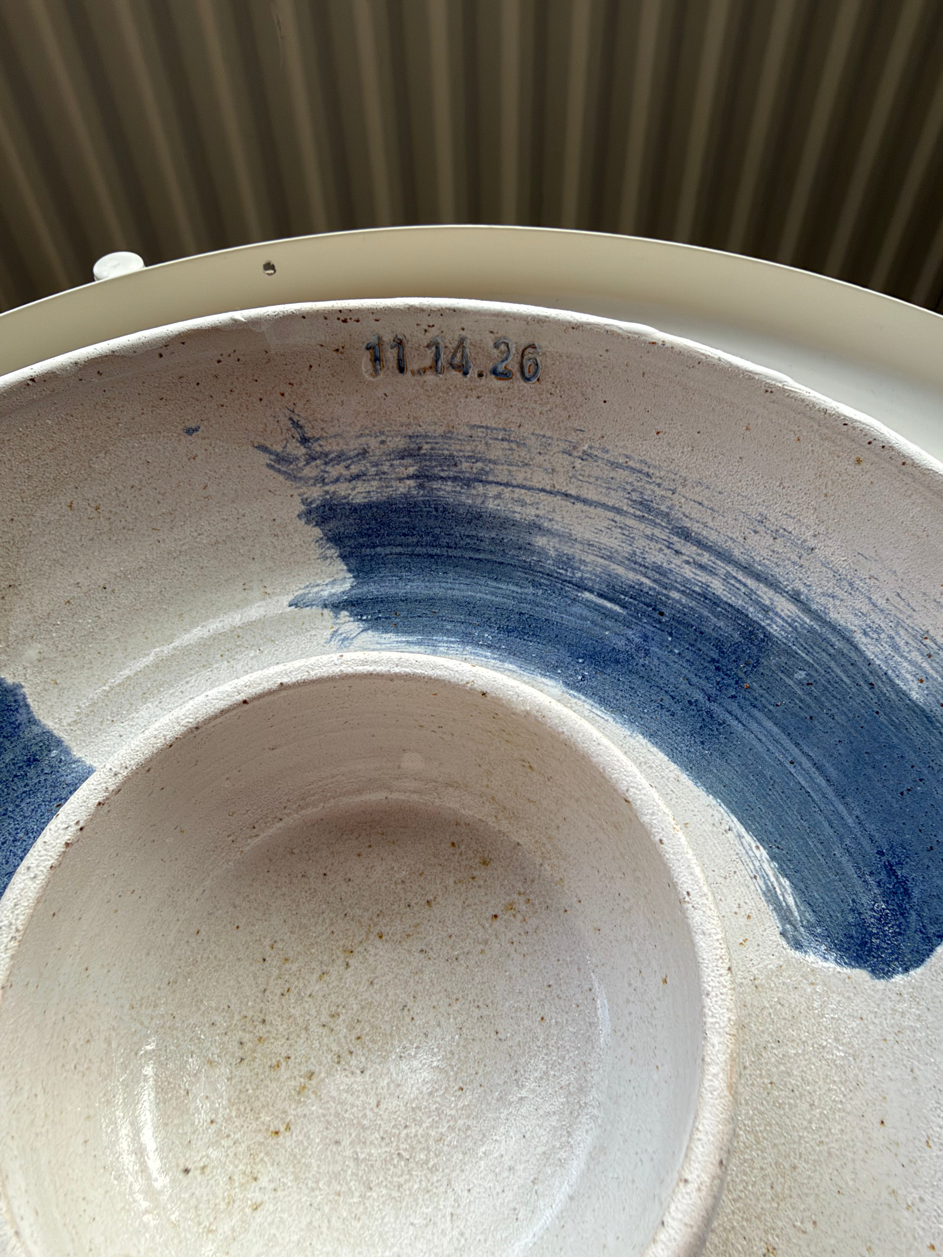 Personalized chip & dip bowl