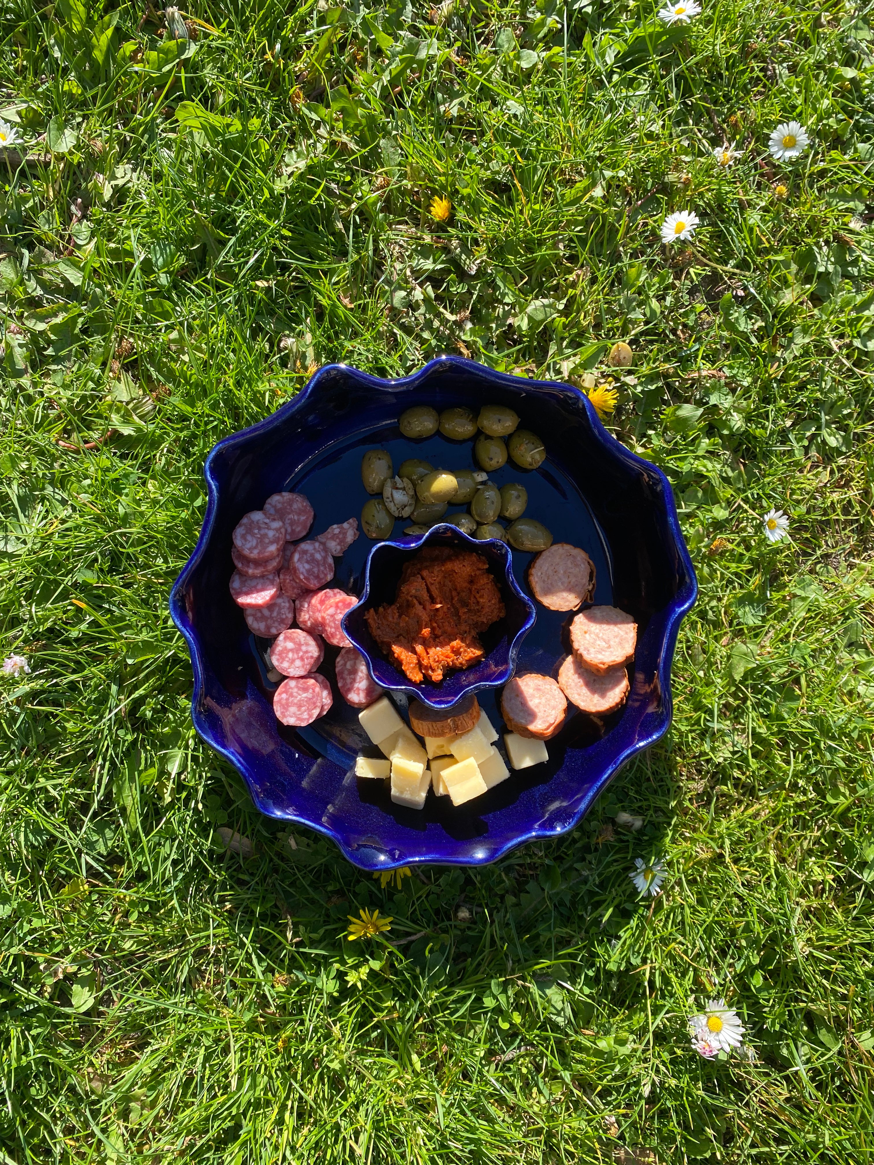 Chip & dip bowl